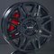 Dezent KH Black 6,5x16 5/130 ET66 B89 – kuva 1