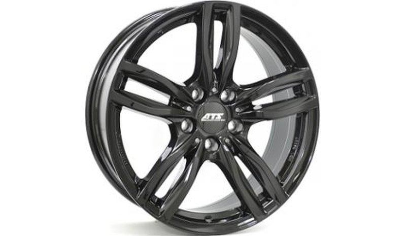 ATS Evolution Gloss Black 7.5x18 5/108 ET50.5 B63.4 – kuva 1/1