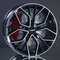 IT Wheels Tiara Black Polished 8.5x20 5/114.3 ET40 B73.1 – kuva 1
