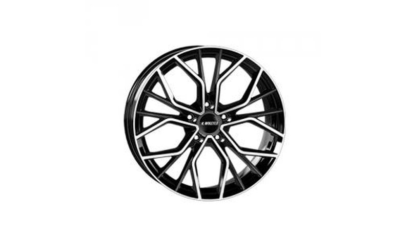 IT Wheels Tiara Black Polished 8.5x20 5/108 ET45 B73.1