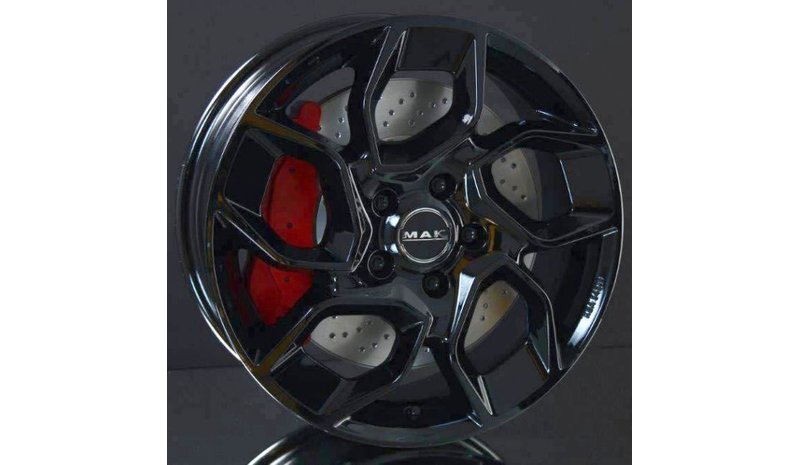 MAK Express Black 7.5x18 5/118 ET58 B71.1 – kuva 1/2