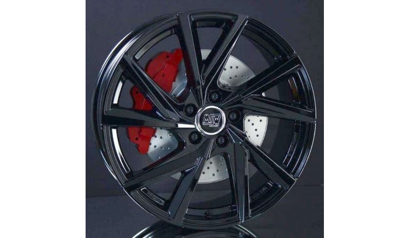 MSW 80 Gloss Black 7x17 5/108 ET40 B65.1 – kuva 1/2
