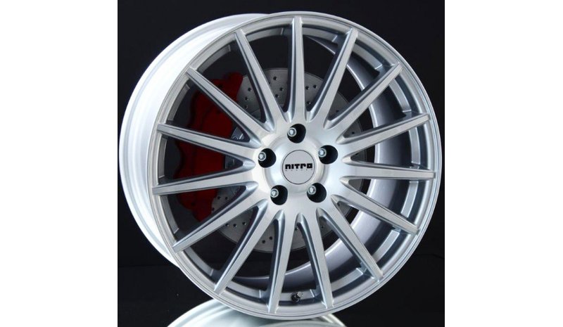 Nitro Sting FF Silver 7.5x20 5/112 ET44 B57.1 – kuva 1/2
