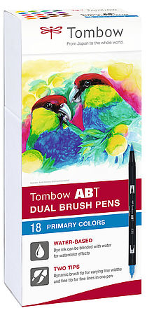 Tombow ABT Dual Brush 18P-1 Basic 1 (18)