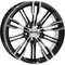 Monaco GP8 Gloss Black Polished 8x19 5/112 ET45 B66.6 – kuva 2