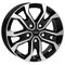 AUTEC UTECA Gloss Black Polished 8.5x19 5/108 ET45 B63.4 – kuva 1