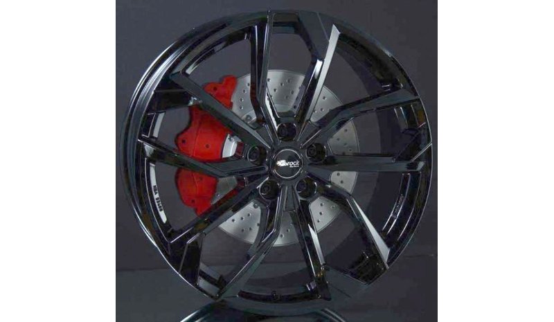 Brock RC34 Shiny Black 8x19 5/114.3 ET55 B67.1 – kuva 1/2