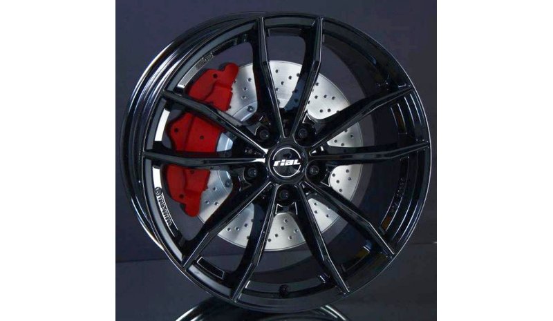 Rial X12 Diamond Black 8x18 5/112 ET30 B66.6 – kuva 1/2