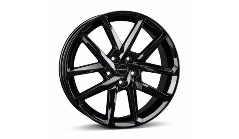 BORBET N Black Glossy 8x19 5/114.3 ET48 B72.6 – kuva 1/1