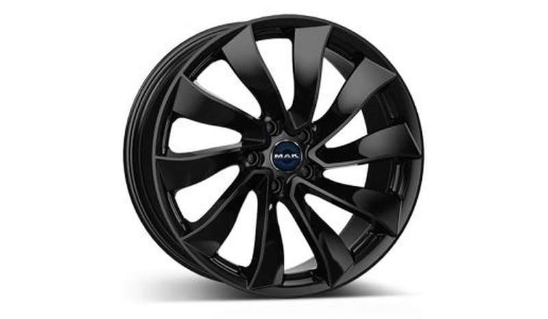 MAK Solar Black 9.5x19 5/114.3 ET45 B64.1