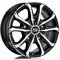 MSW 48 Van Black Polished 7x17 5/112 ET51 B66.5 – kuva 2