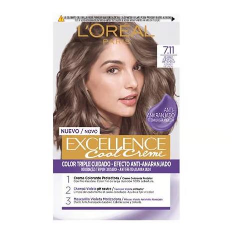 L'Oreal Excellence Cool Creme 7.11 192ml