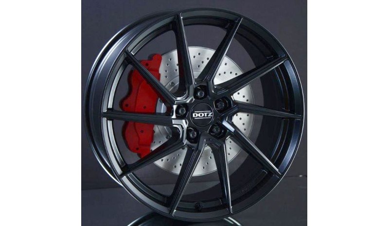 DOTZ Spa black 8x18 5/112 ET48 B70.1 – kuva 1/2