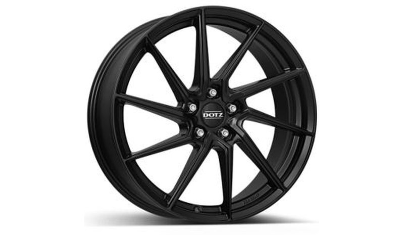 DOTZ Spa black 8x18 5/112 ET48 B70.1 – kuva 2/2