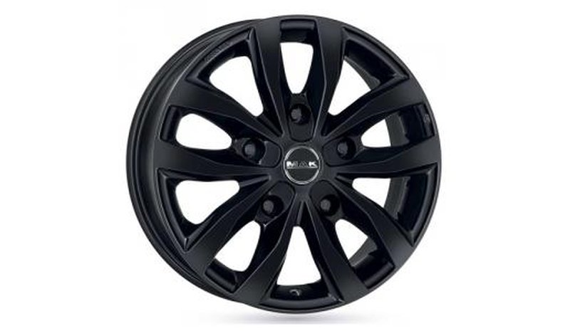MAK Load5 Shiny Black 6,5x16 5/130 ET50 B89