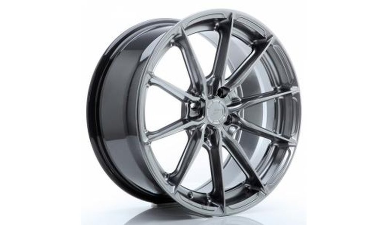 Japan Racing JR37 Hyper Black 8x17 4/100 ET40 B67.1 – kuva 1/1