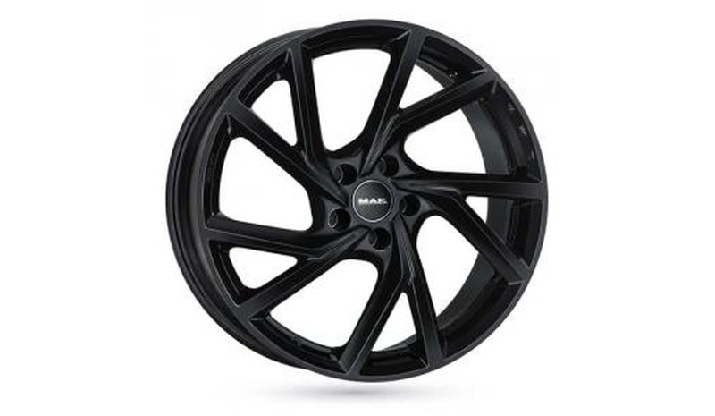 MAK Kassel Shiny Black 8x18 5/112 ET45 B76