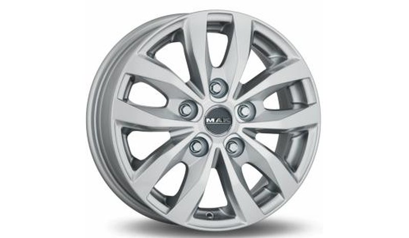 MAK Load5 Silver 7x17 5/130 ET68 B78