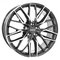 Monaco GPX Black Polished 9x20 5/108 ET38 B63.4 – kuva 2