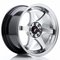 Japan Racing JR3 Hyper Silver 8x15 4/100 ET25 B73.1 – kuva 1