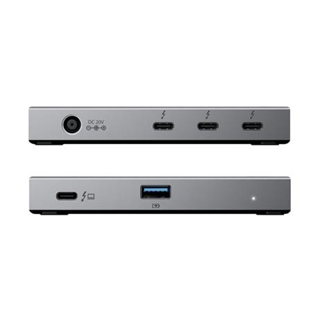 ALOGIC Thunderbolt 4 BLAZE Compact Hub Triple TB4 Outputs