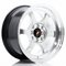 Japan Racing JR12 Hyper Silver 9x17 4/100 ET25 B73.1 – kuva 1