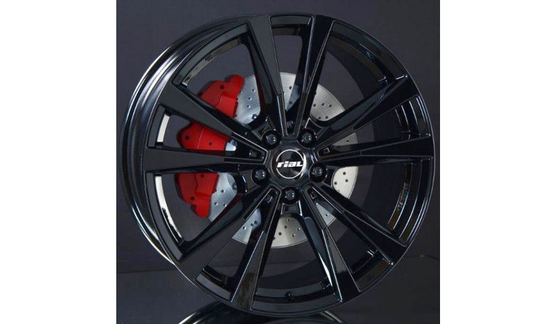 Rial M12 Diam Black 7.5x18 5/112 ET49 B66.6 – kuva 1/2