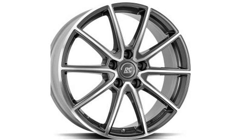 Brock RC32 Titanium Full Polish 7.5x17 5/100 ET46 B57.1