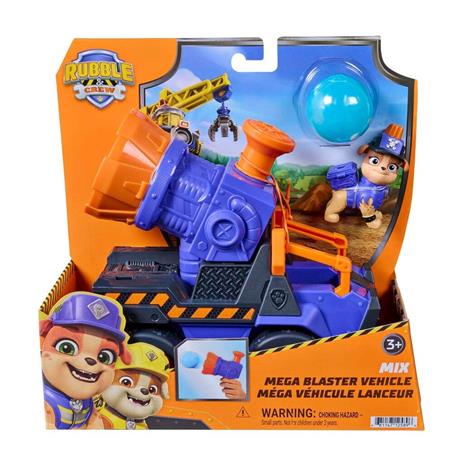 Rubble & Crew Mix's Mega Blaster Vehicle