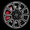 Rial Transporter 2 Diamond Black Pol 7.5x18 5/130 ET52 B78.1 – kuva 1