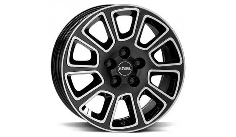 Rial Transporter 2 Diamond Black Pol 7.5x18 5/130 ET52 B78.1 – kuva 2/2