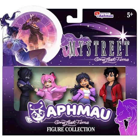 Aphmau Mystreet Collector Figure 9cm 4-Pack Set