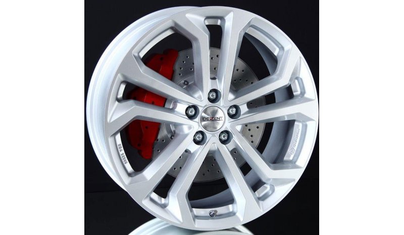 Dezent TA Silver 8x19 5/114.3 ET37 B71.6 – kuva 1/2