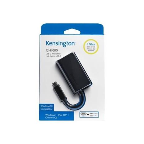 Kensington CH1000 USB-C 4-Port Hub