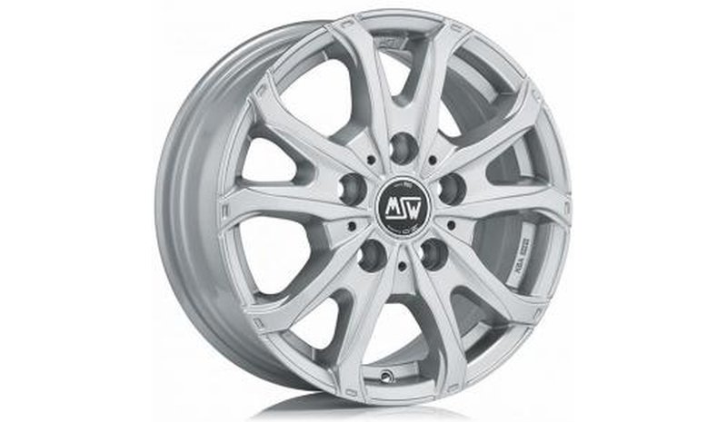 MSW 48 Van Silver 6.5x16 5/160 ET60 B65.1