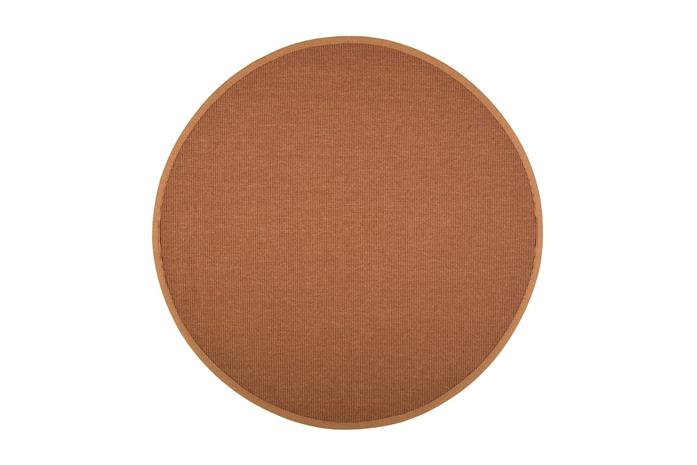Matto Esmeralda Pyöreä 200 cm Kupari - VM Carpet