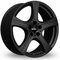 RONAL R55 SUV Matt Black 9x19 5/114.3 ET40 B82 – kuva 1