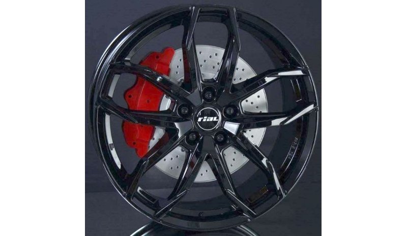Rial Lucca Diamond Black 8x19 5/114.3 ET45 B70.1 – kuva 1/2