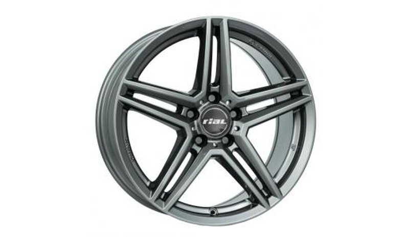 Rial M10 Metal Grey 8x18 5/108 ET42 B63.4 – kuva 2/2