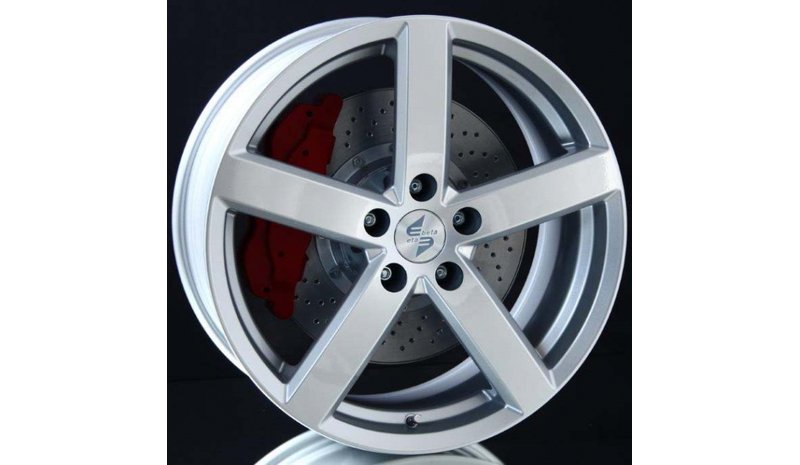 EtaBeta Eros Silver 7.5x18 5/114.3 ET35 B60.1 – kuva 1/2