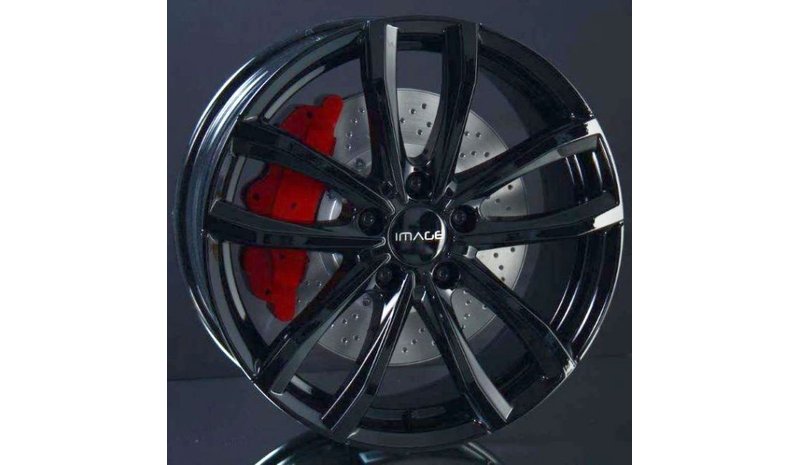 Image Ultimate FF Gloss Black 7,5x19 5/114,3 ET49 B67.06 – kuva 1/2