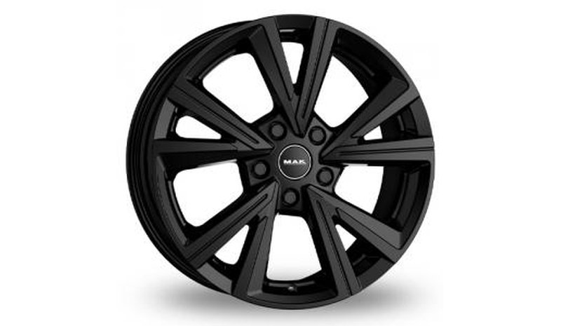 MAK Qvarz Shiny Black 6,5x16 5/114,3 ET32 B76 – kuva 1/1