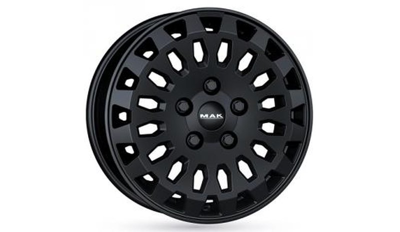 MAK Overland. Matt Black 7x17 5/118 ET45 B71 – kuva 1/1