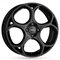 MAK Monza. Shiny Black 7x18 4/108 ET35 B65 – kuva 1