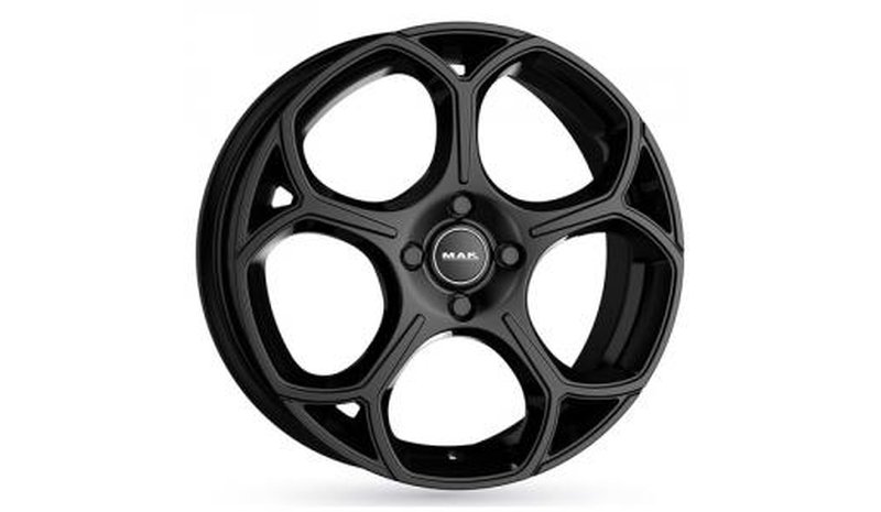 MAK Monza. Shiny Black 7,5x18 5/110 ET34 B65 – kuva 1/1