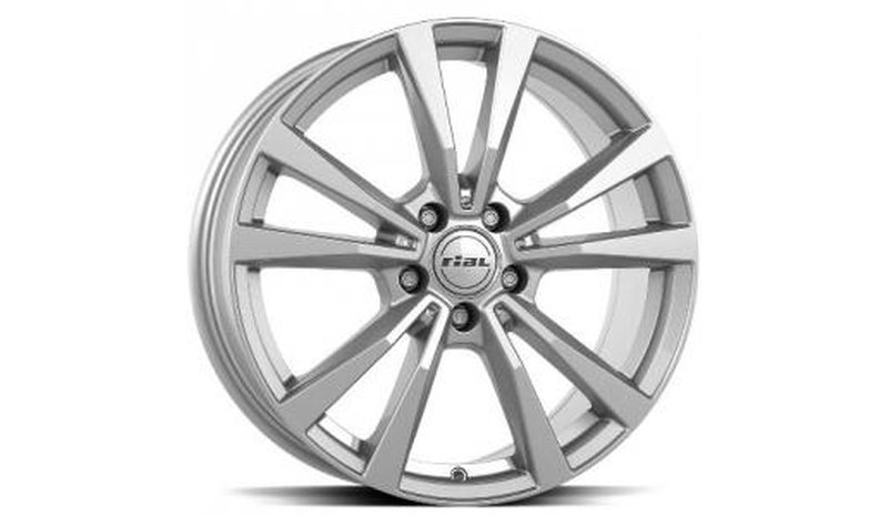 Rial M12X Polar Silver 9x19 5/108 ET53 B63.4 – kuva 1/1