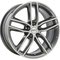 BBS SX Platinum Silver Polish 8x18 5/112 ET44 B82 – kuva 2
