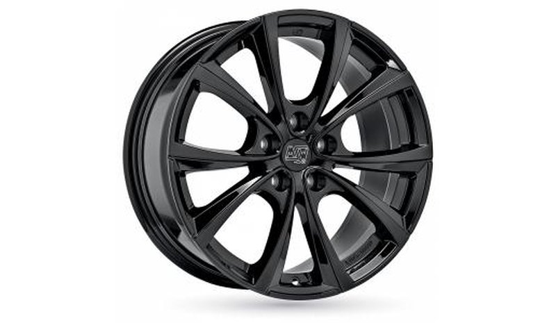 MSW 27T Gloss Black 9.5x20 5/114.3 ET45 B64.1