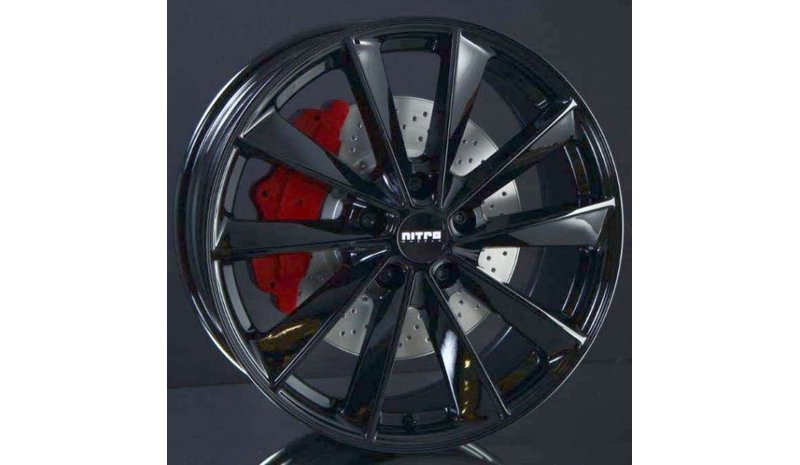 Nitro Aero FF Black 9x20 5/130 ET57 B66 – kuva 1/2