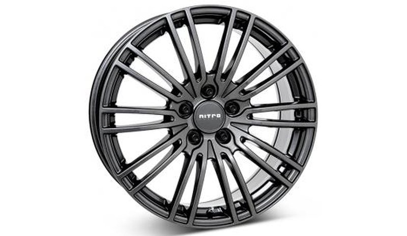 Nitro Turismo FF Grey 9x20 5/108 ET53 B63.3 – kuva 2/2